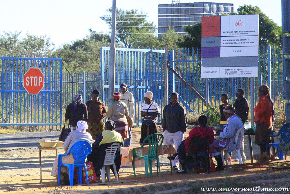 (Botswana) It is afraid to leave.