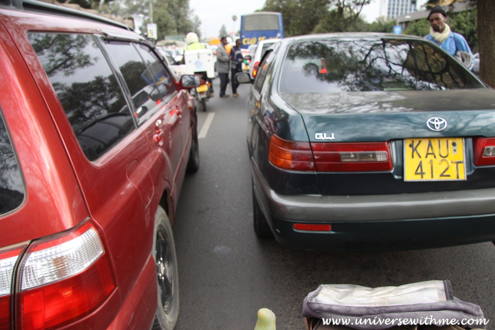 (Kenya) The way to get into Nairobi remains one of hard parts on the trip.
