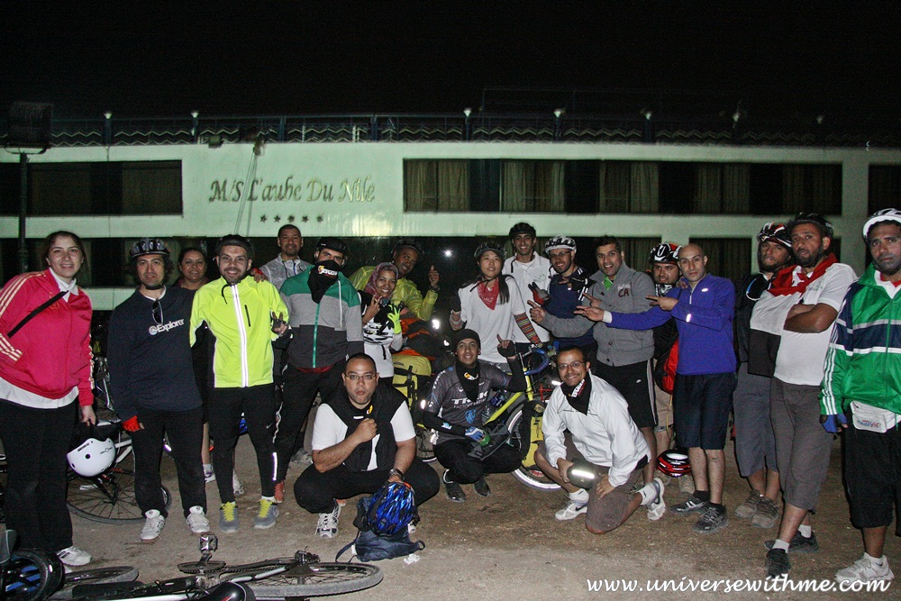 (Egypt) Valuable experience of cycling with dozens of local cyclists in Egypt