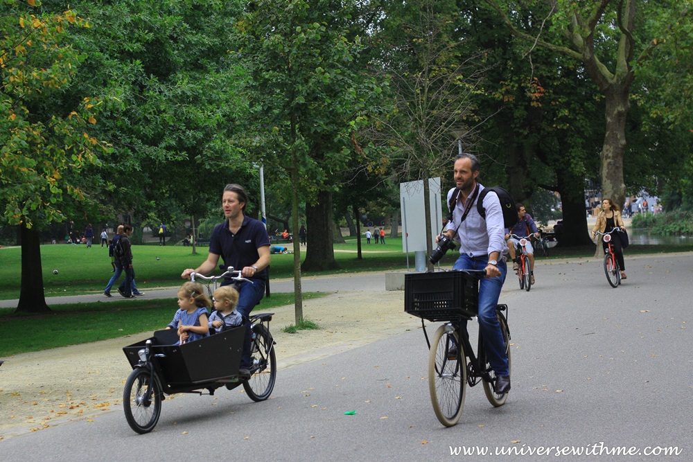 (The Netherlands) There are more bicycles than residents
