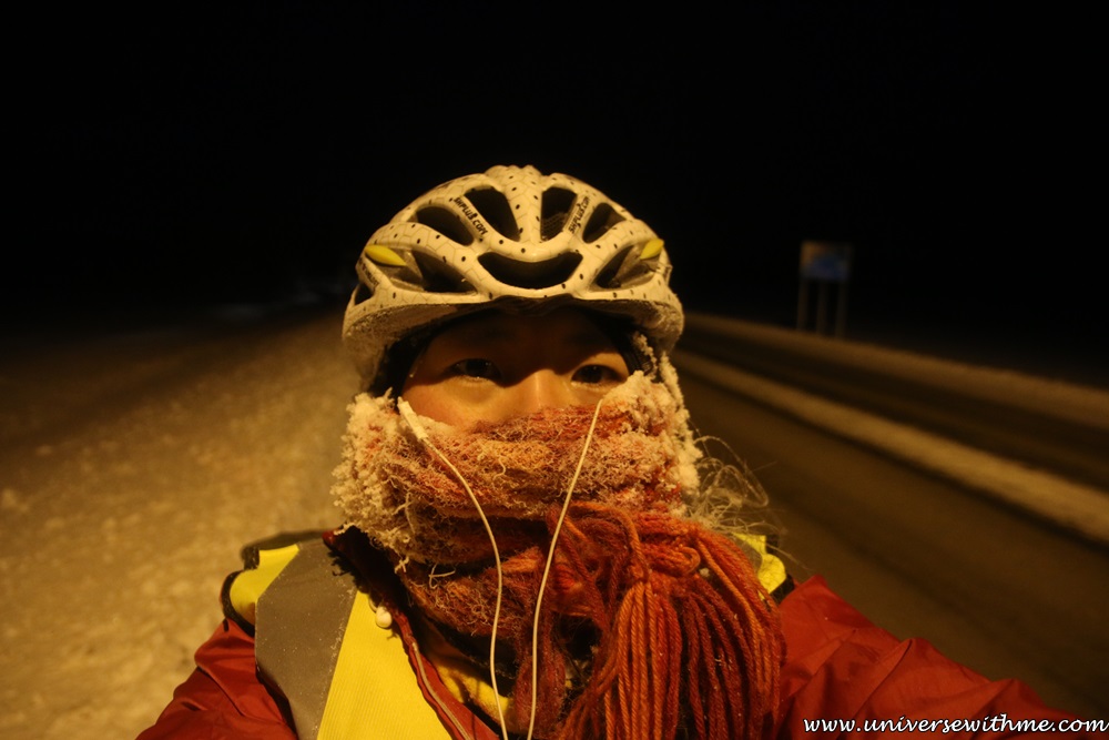 (Finland) A New Record! Cycling under -21 c (-5.8 f)