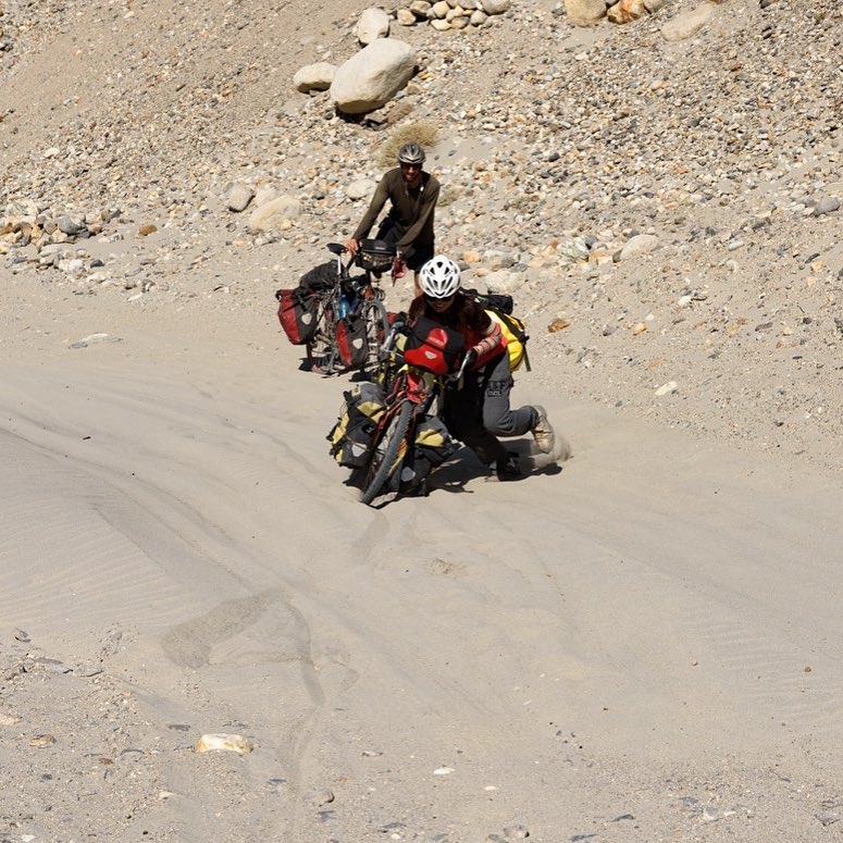 (Tajikistan) Cycling At Toughest Road With Good Friends