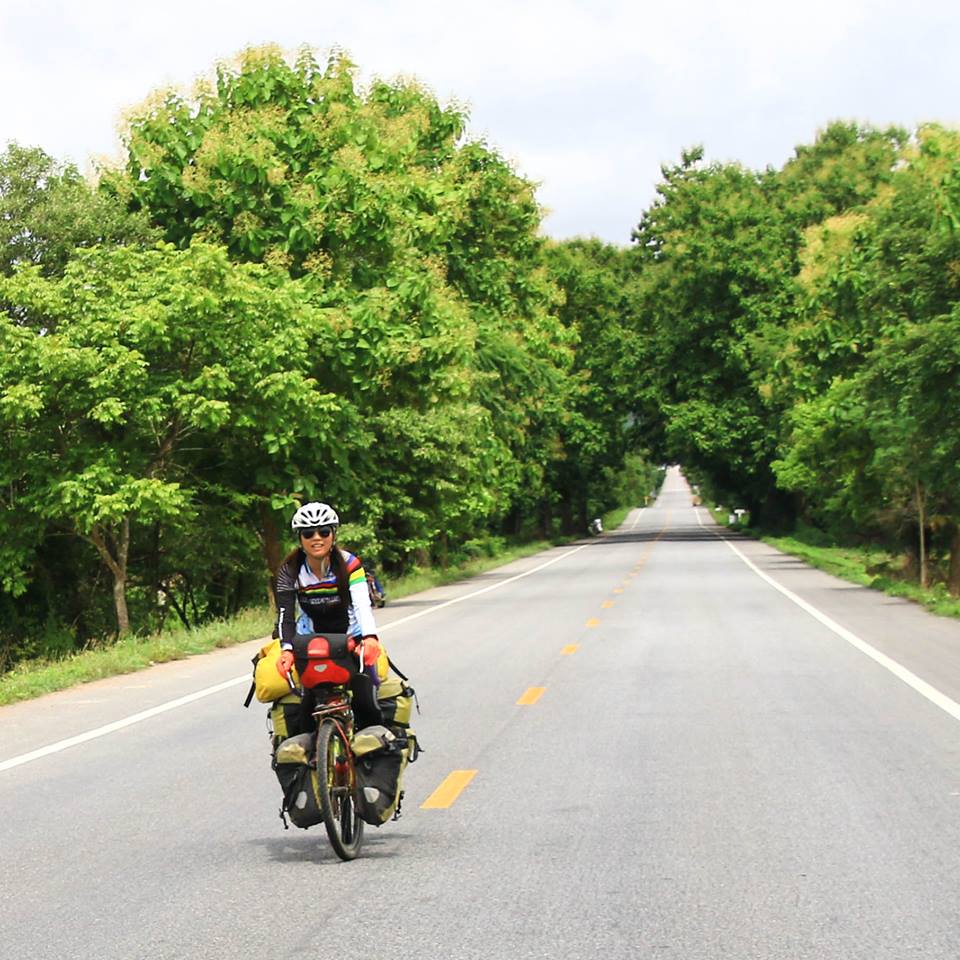(Thailand) Special riding with local cycling group at every local village and town